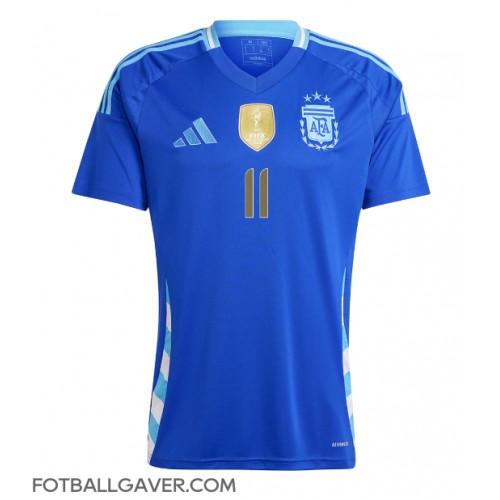 Argentina Angel Di Maria #11 Fotballklær Bortedrakt Copa America 2024 Kortermet Argentina Angel Di Maria #11 Fotballklær Bortedrakt Copa America 2024 Kortermet